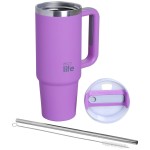 eco life Ecolife θερμός ποτήρι ανοξείδωτο iris με καλαμάκι 900ml 33-BO-5015 5208009003410