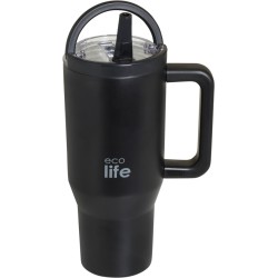 eco life Rich Black 900ml 2handles Lid 33-BO-7072 5208009003816