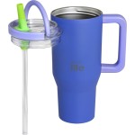 eco life Blue Purple 900ml 2handles Lid 33-BO-7075 5208009003823
