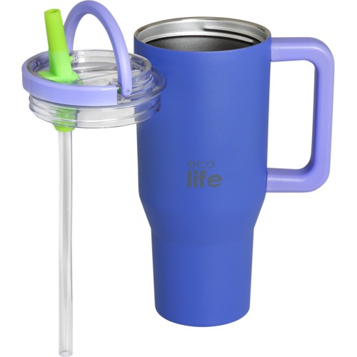 eco life Blue Purple 900ml 2handles Lid 33-BO-7075 5208009003823