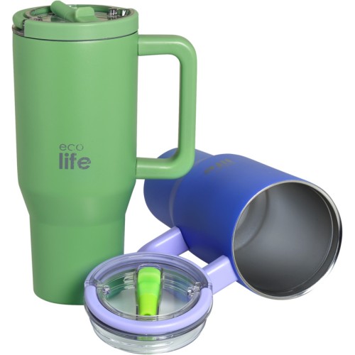 eco life Blue Purple 900ml 2handles Lid 33-BO-7075 5208009003823