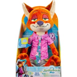 Plush Interactive Nick Wilde (disney Zootopia 2) 35cm - Jazwares JWZ00067 191726956754