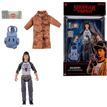 Stranger Things - Αρθρωτή Φιγούρα 15Εκ. (3 Σχέδια) – Jazwares Dustin, Strt0050, JWST0007 191726883142