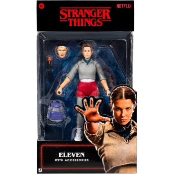 Stranger Things - Action Figure 15cm (3 Drawings) – Jazwares Eleven, Strt0049, JWST0007 191726883135