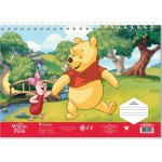 Diakakis imports Drawing Pad 23x33cm 40sheets Self-stencil- 2p xr 2x Winnie THE Pooh 000565897 5205698819797
