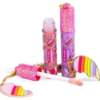 martinelia Girl 2 lip Glosses With Necklace set / LM-85419 8436622270941