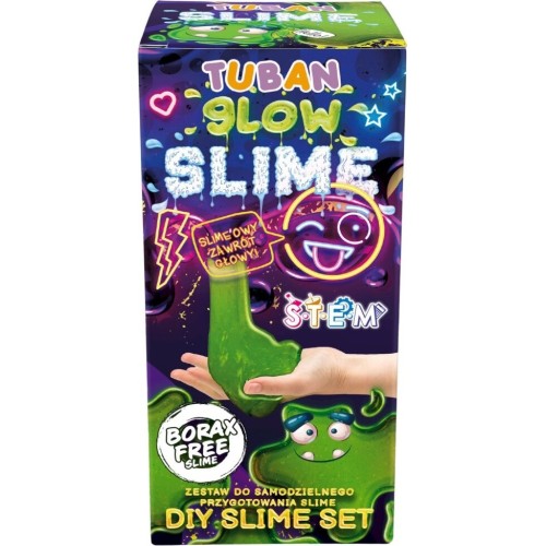 Tuban Σετ - Κατασκευή Slime - Glow in the Dark TU3144 5901087031442