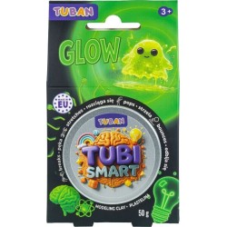 Tuban Tubi Smart - Glow! Plasticine New Generation TU3849 5901087038496