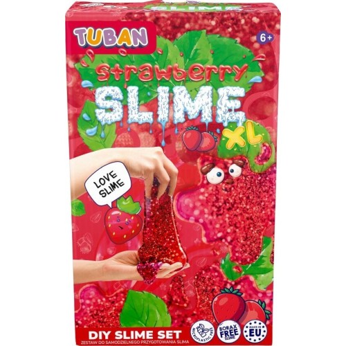 Tuban Σετ - Κατασκευή Slime - Φράουλα XL TU3170 5901087031701