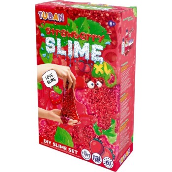 Tuban Σετ - Κατασκευή Slime - Φράουλα XL TU3170 5901087031701