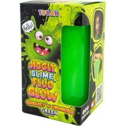 Tuban Jiggly Slime Fluo Glow Πράσινο 430g TU3823 5901087038236