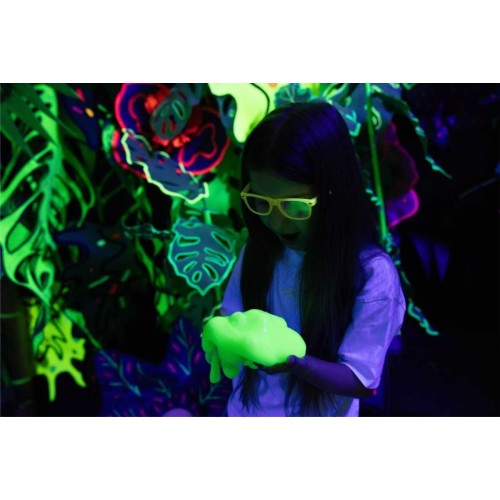Tuban Jiggly Slime Fluo Glow Πράσινο 430g TU3823 5901087038236