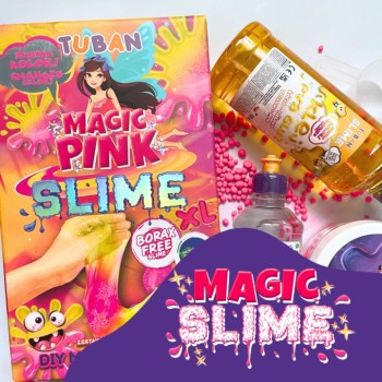 σετ Κατασκευη – diy Tuban Slime – Magic Pink xl TU3569 5901087035693