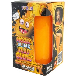 Tuban Jiggly Slime - Fluo Glow Orange 430g TU3822 5901087038229