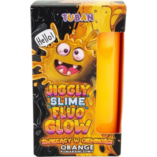 Tuban Jiggly Slime - Fluo Glow Orange 430g TU3822 5901087038229