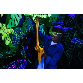 Tuban Jiggly Slime - Fluo Glow Πορτοκαλί 430g TU3822 5901087038229