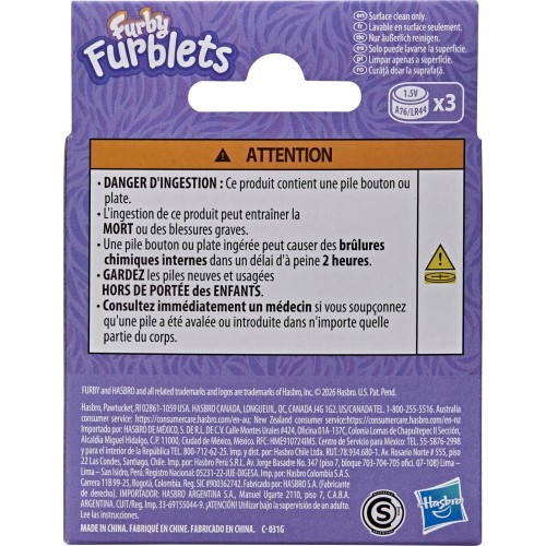 hasbro furby 5x00 λούτρινο παιχνίδι G3364 / G3368 5010996373854
