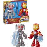 Hasbro Marvel Avengers Marvel Iron Man And His Awesome Friends Supersized Iron Man & Ultron Clash Pack G1995 5010996355973