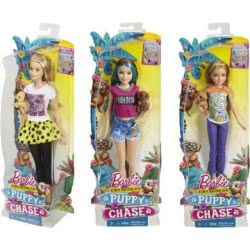 Mattel H Barbie Και Οι Αδερφούλες Της Με Τα Κουταβάκια Τους - 3 Σχέδια DMB29 / ASST 887961273052