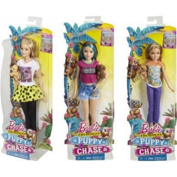 Mattel H Barbie Και Οι Αδερφούλες Της Με Τα Κουταβάκια Τους - 3 Σχέδια DMB29 / ASST 887961273052