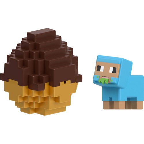 Mattel Minecraft Mini Mode Spawn Egg With Surprise Mini Figure, 1.5-inch Collectible Toy (characters May Vary)  194735342488