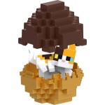 mattel minecraft - mini αυγό με φιγούρα mc mini cat  194735342747