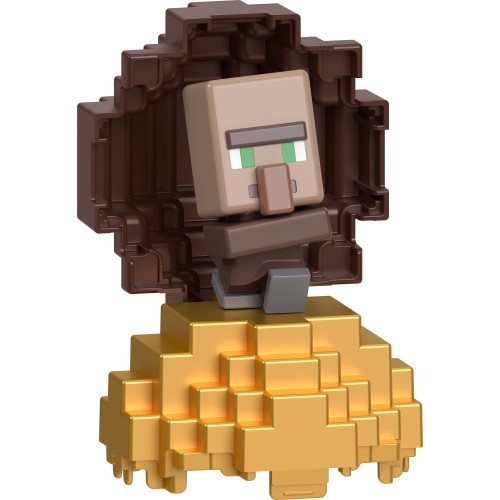 mattel minecraft - mini αυγό με φιγούρα mc mini villager  194735342501