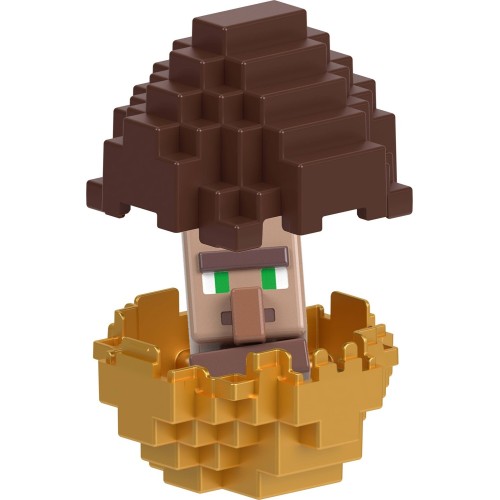 Mattel Minecraft Mini Mode Spawn Egg With Surprise Mini Figure, 1.5-inch Collectible Toy (characters May Vary)  194735342501