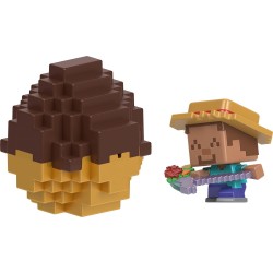 Mattel Minecraft Mini Mode Spawn Egg With Surprise Mini Figure, 1.5-inch Collectible Toy (characters May Vary)  194735342655