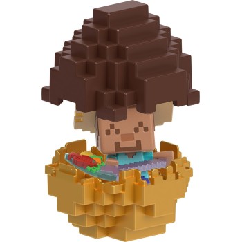 Mattel Minecraft Mini Mode Spawn Egg With Surprise Mini Figure, 1.5-inch Collectible Toy (characters May Vary)  194735342655
