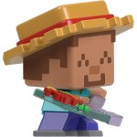 mattel minecraft - mini αυγό με φιγούρα mc mini steve village  194735342655