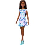 Mattel barbie πολυχρωμα φορέματα in Retro Blue Dress Inspired by ‘80s Totally Hair Barbie, Brunette GBK92 / JKB59 194735345748