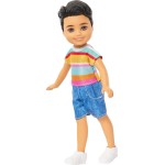 Mattel Barbie Club Chelsea Koji Boy Small Doll, 6-inch With Brunette Hair in Removable Outfit & Shoes DWJ33 / JJB36 194735338870