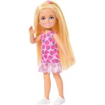 Mattel Barbie Club Chelsea Small Doll, 6-inch With Blonde Hair in Strawberry-print Dress & Shoes DWJ33 / JJB33 194735338931