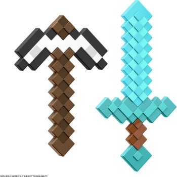 mattel minecraft - διαμαντενιο σπαθί JLJ39 194735365036