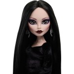 Mattel Monster High x Wednesday Collectible Doll, Morticia Addams in Black Velvet Dress JLK99 194735366484