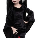 Mattel Monster High x Wednesday Collectible Doll, Morticia Addams in Black Velvet Dress JLK99 194735366484