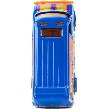 Mattel Hot Wheels Premium Custom Vintage Barbie GMC Panel Van, 1:64 Scale Die-cast Beach Bus HXD63 / JHW98 194735337255