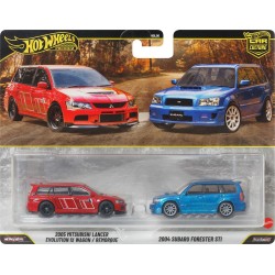 Mattel Hot Wheels Premium Car Culture 2-pack, Toy Cars for the Adult Collector HBL96 / JHW46 194735336814