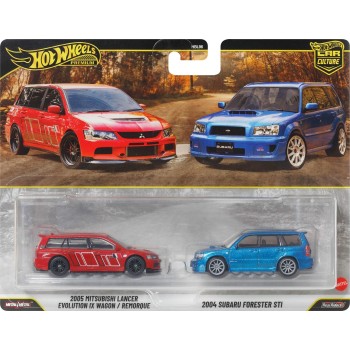 Mattel Hot Wheels Premium Car Culture 2-pack, Toy Cars for the Adult Collector HBL96 / JHW46 194735336814