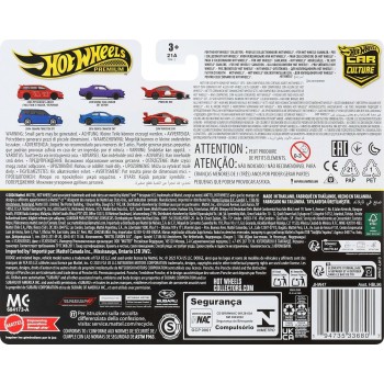 Mattel Hot Wheels Premium Car Culture 2-pack, Toy Cars for the Adult Collector HBL96 / JHW47 194735336807