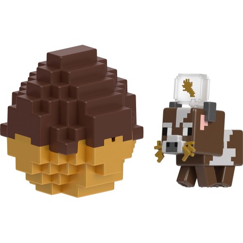 Mattel Minecraft Mini Mode Spawn Egg With Surprise Mini Figure, 1.5-inch Collectible Toy (characters May Vary)  194735342594