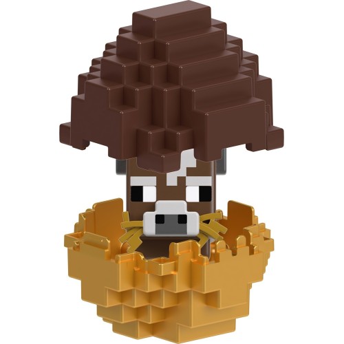 Mattel Minecraft Mini Mode Spawn Egg With Surprise Mini Figure, 1.5-inch Collectible Toy (characters May Vary)  194735342594