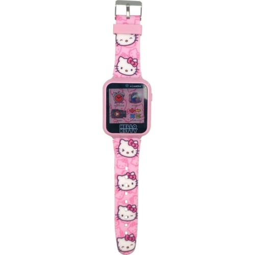 kids licensing Διαδραστικό παιδικό ρολόι, ροζ hello kitty HK50129 8435507886154