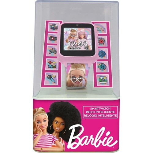 kids licensing Διαδραστικό παιδικό ρολόι barbie BB00025 8435507875547