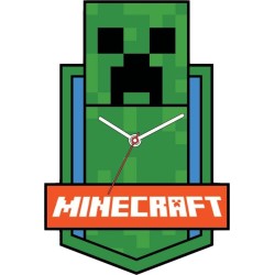 kids licensing kids   childrens automatic analog watch with wooden strap, minecraft MIN3023 8435507892421