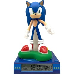kids licensing παιδικό 3d sonic φωτιστικό, νυχτερινό φωτιστικό, βρεφική διακόσμηση, SNC3023M 8435507886345