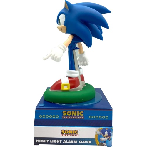 kids licensing παιδικό 3d sonic φωτιστικό, νυχτερινό φωτιστικό, βρεφική διακόσμηση, SNC3023M 8435507886345