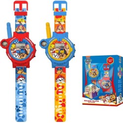 kids licensing euroswan paw patrol 2-in-1 digital walkie talkie watch, multi-colour PW19911 8435507868747