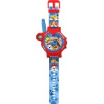 kids licensing  paw patrol 2-σε-1 ψηφιακό ρολόι walkie talkie, πολύχρωμο PW19911 8435507868747